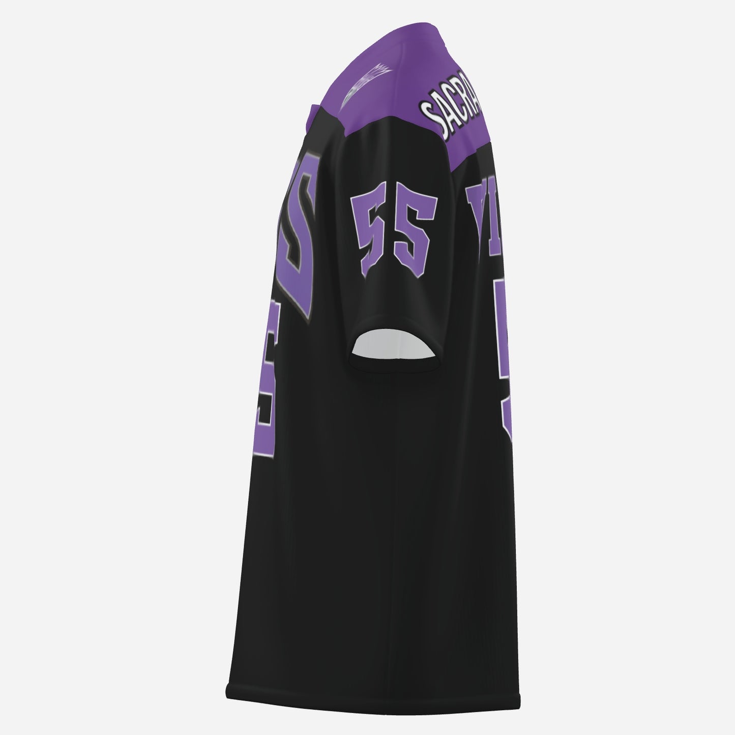 Jason Williams 55 Sacramento Kings Throwback Custom Men's Athletic T-Shirt Jersey