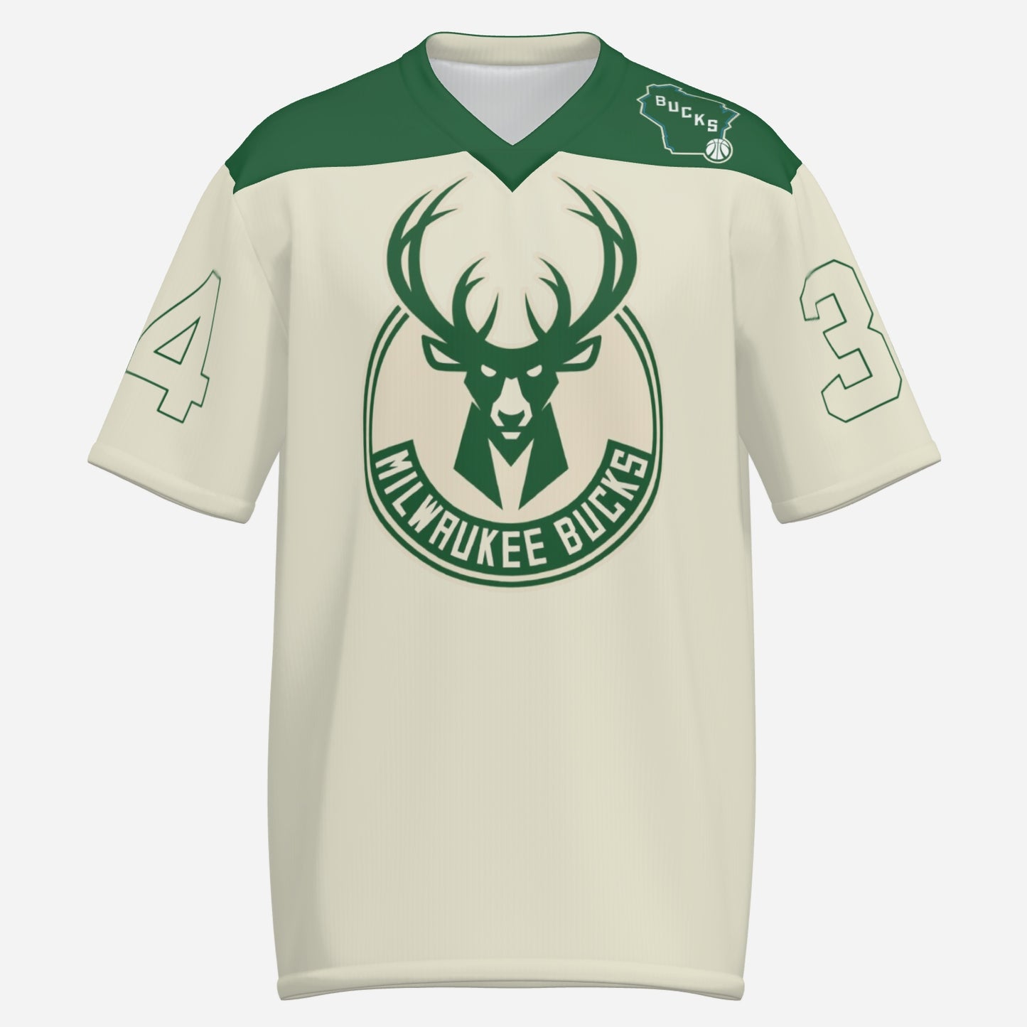 Milwaukee Bucks Giannis Antetokounmpo Men's Athletic T-Shirt Jersey