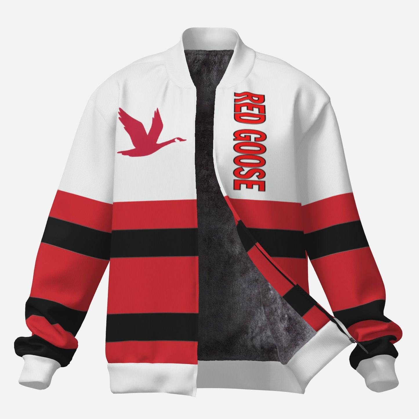 Red Goose Men's Fleece Jacket (Red Robin)