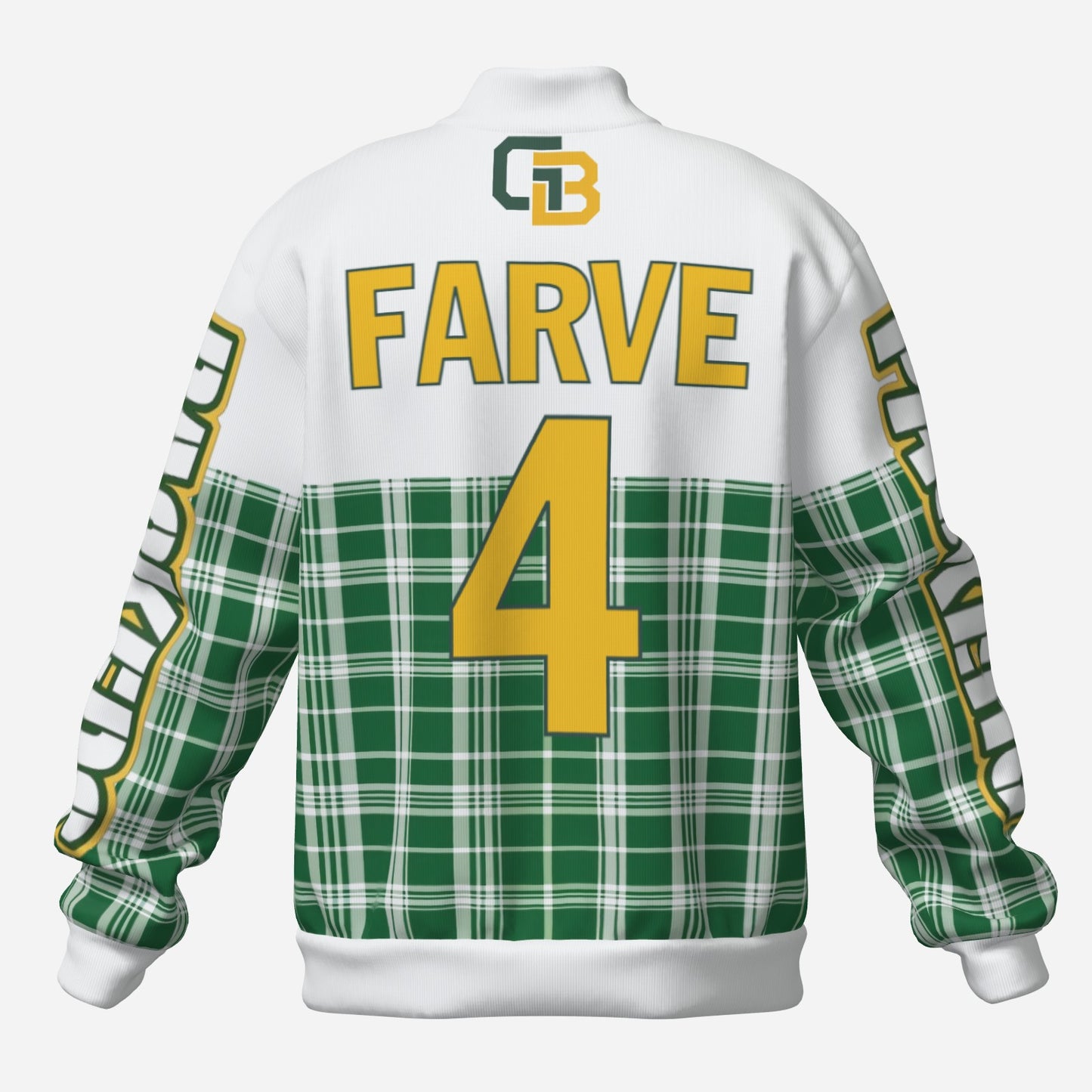 Custom Green Bay Packers Men's Fleece Jacket