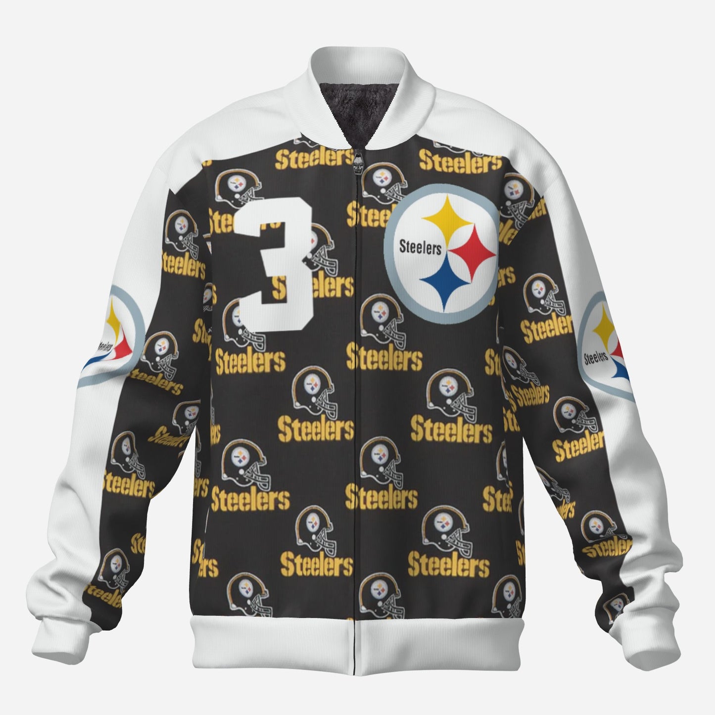 Custom Pittsburgh Steelers Jacket with Fleece