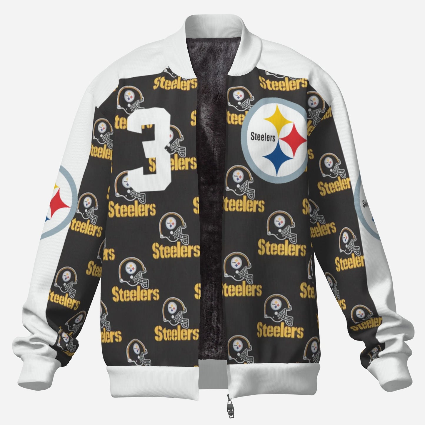 Custom Pittsburgh Steelers Jacket with Fleece