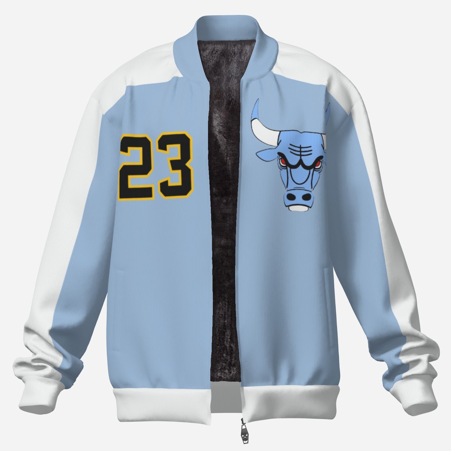 Custom Air Jordan XIII Carolina Blue Jacket with Fleece