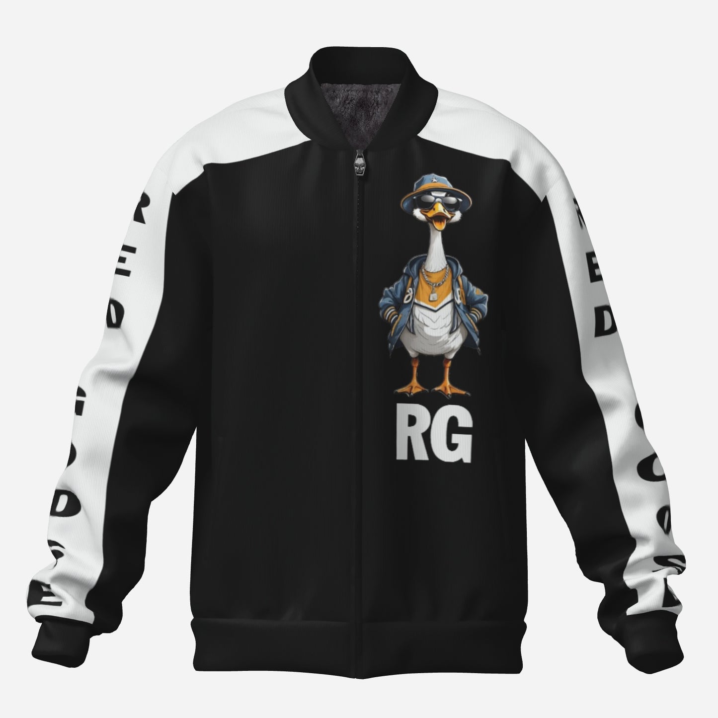 Red Goose Big Fella Men's Fleece Jacket (Black)