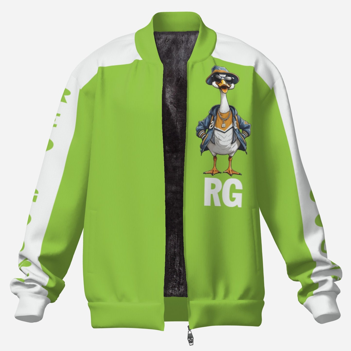 Red Goose Big Fella Men's Fleece Jacket (Lime)