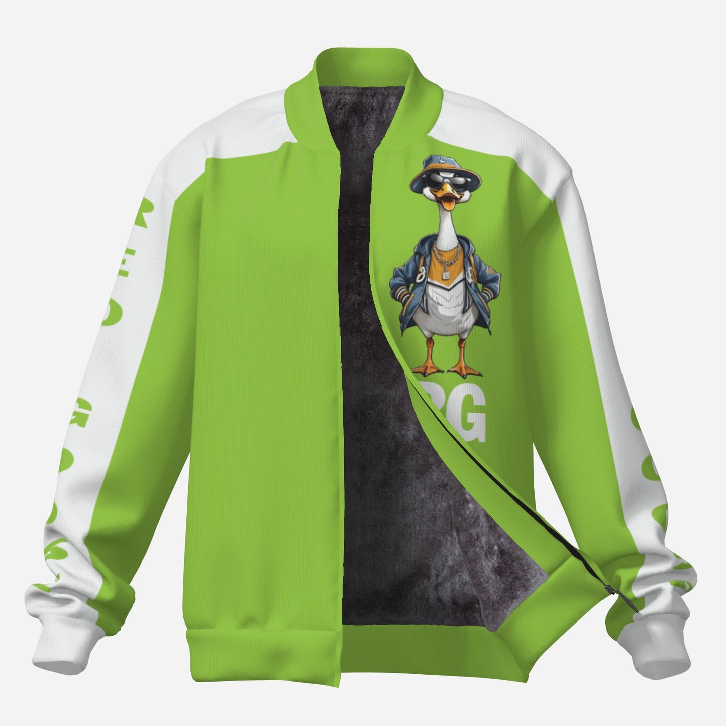 Red Goose Big Fella Men's Fleece Jacket (Lime)