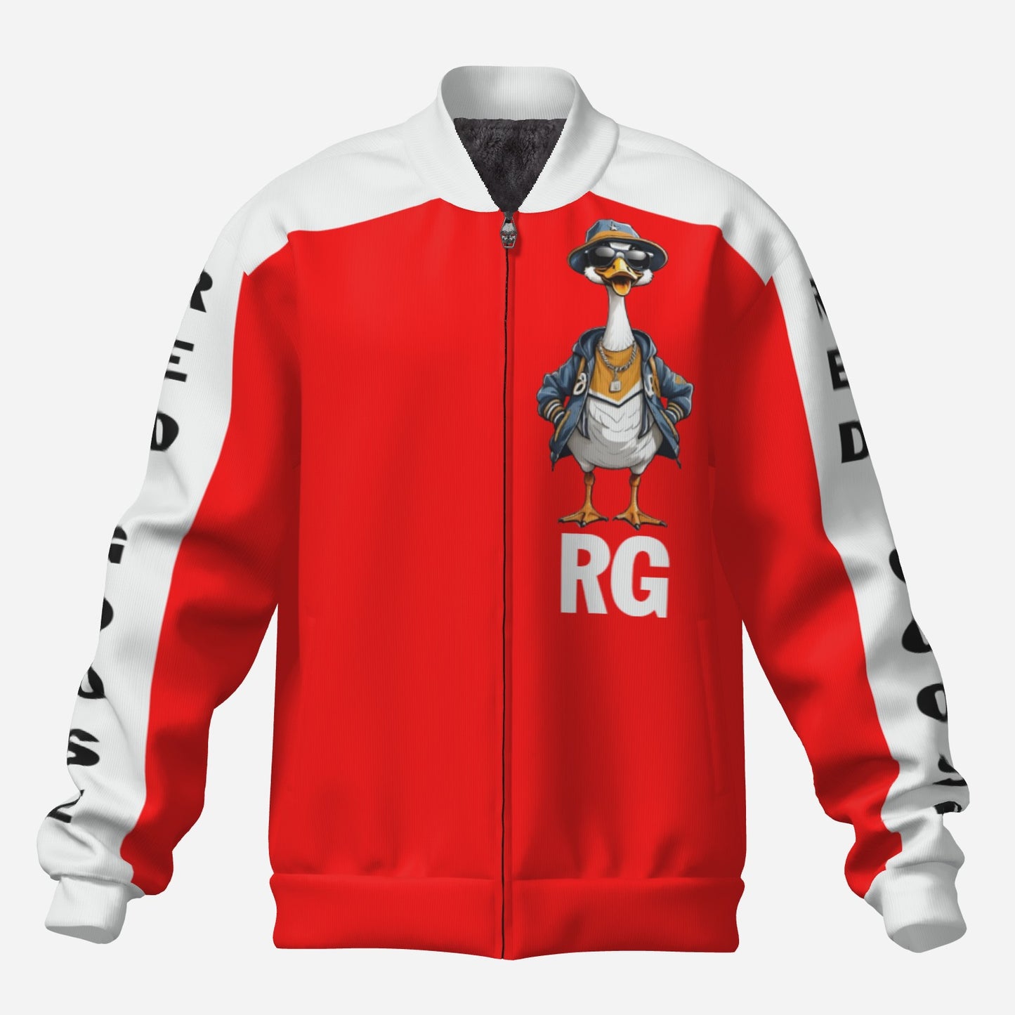 Red Goose Big Fella Men's Fleece Jacket (Red)