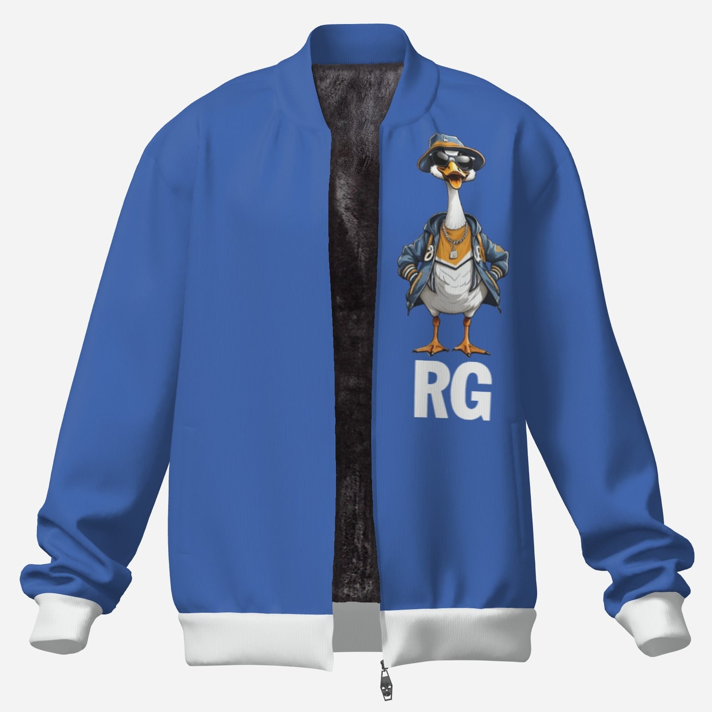 Red Goose Big Fella Men's Fleece Jacket (Blue)