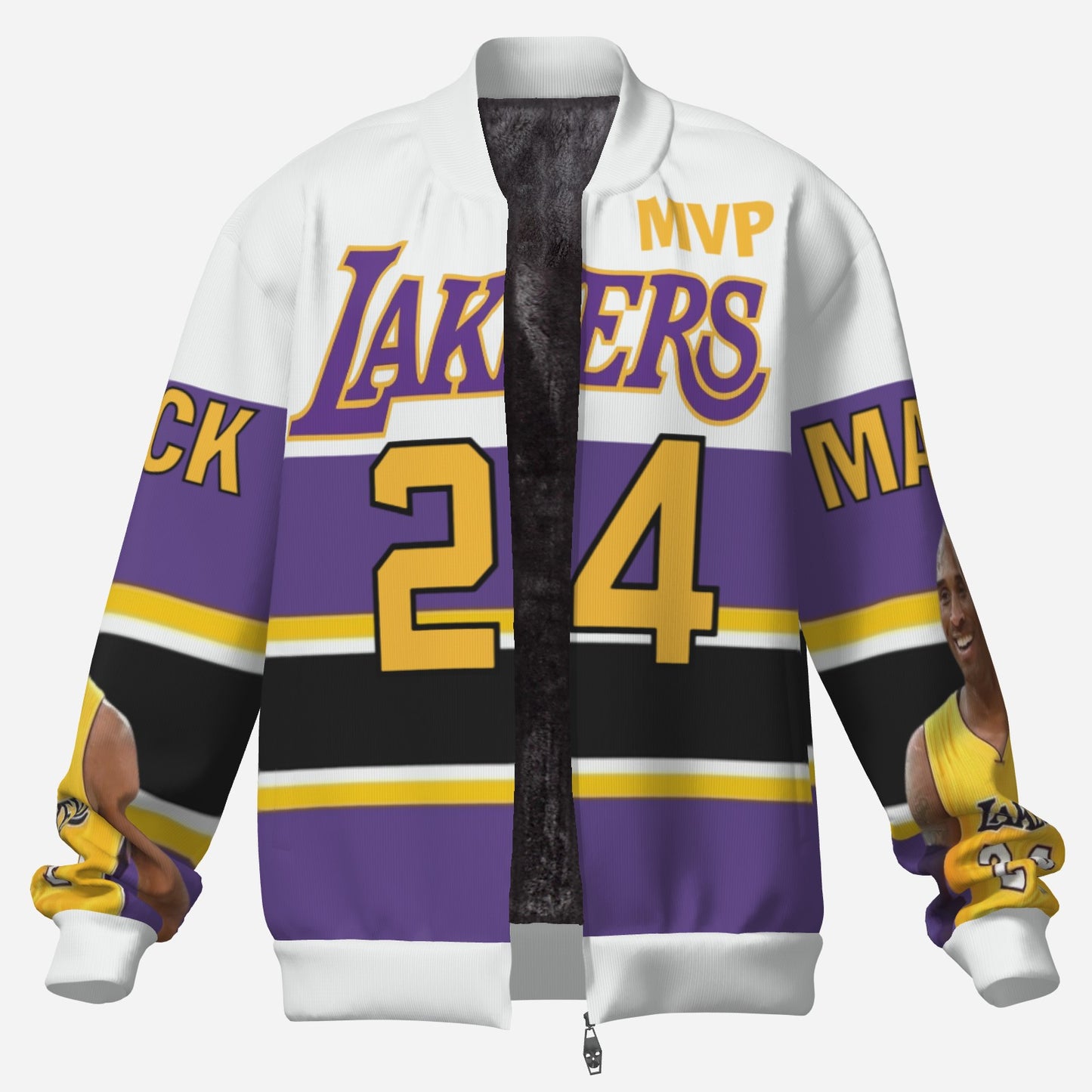 Los Angeles Lakers 'The Goat" Men's Custom Fleece Jacket