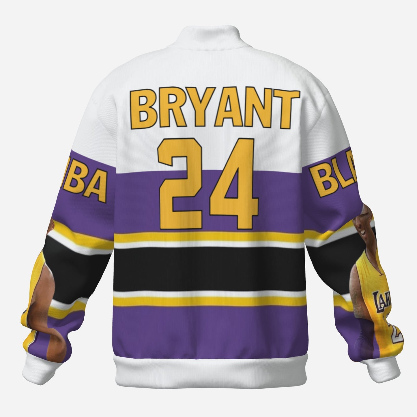 Los Angeles Lakers 'The Goat" Men's Custom Fleece Jacket