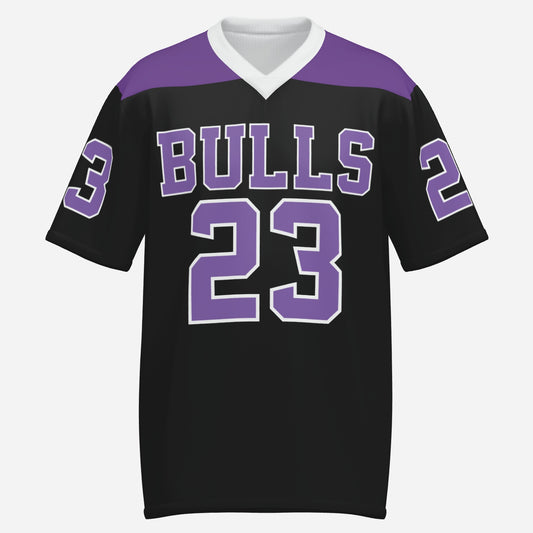 Custom Chicago Bulls Men's Athletic T-Shirt Jersey