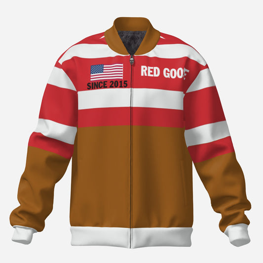 Red Goose Men's Fleece Jacket (Brown Sugar)