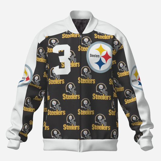 Custom Pittsburgh Steelers Jacket with Fleece
