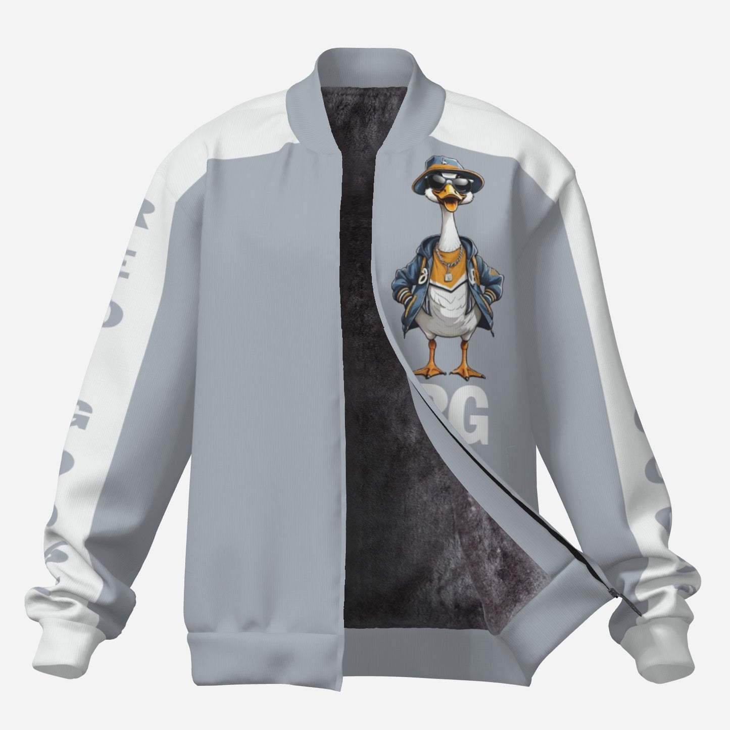Red Goose Big Fella Men's Fleece Jacket (Gray)