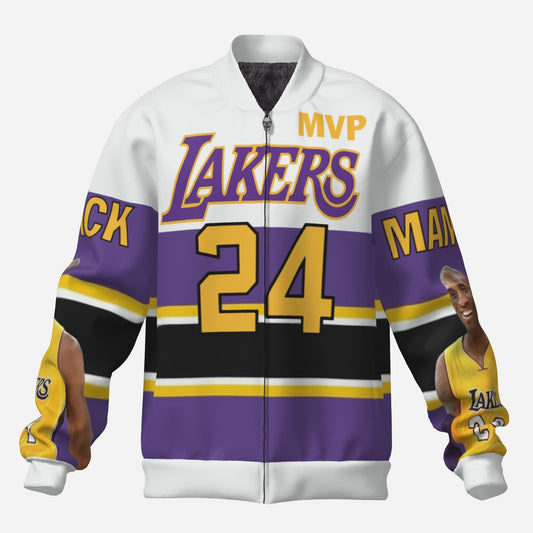 Los Angeles Lakers 'The Goat" Men's Custom Fleece Jacket